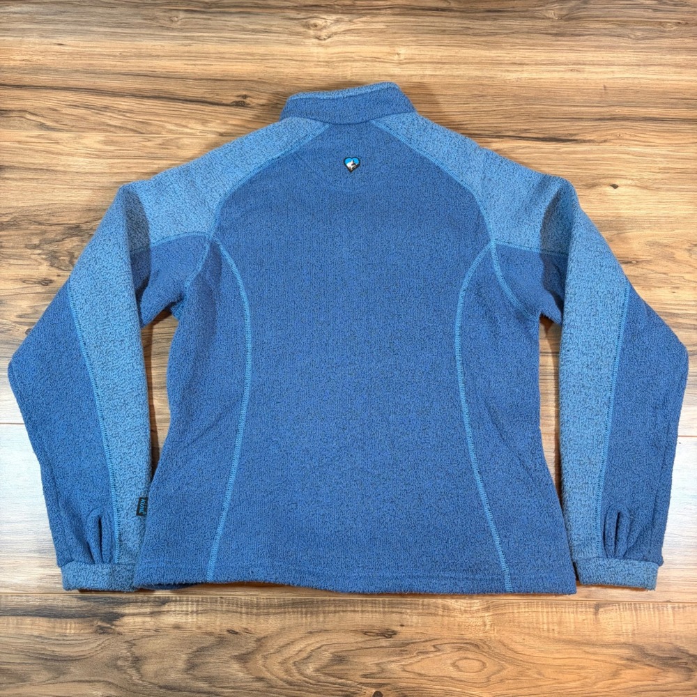 Kuhl Alfpaca Fleece Jacket Womens Medium Blue Full Zip Outdoor Midlayer Coat - Picture 11 of 14